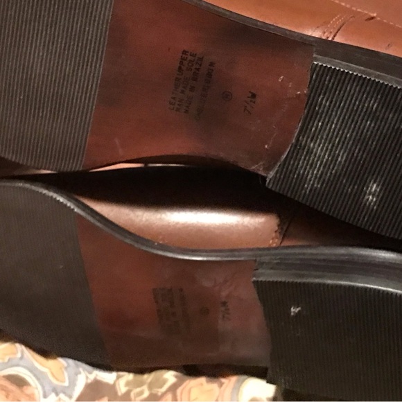 Brown Leather Knee-High NWOT Pull On Rider Classic Boot - Picture 10 of 12